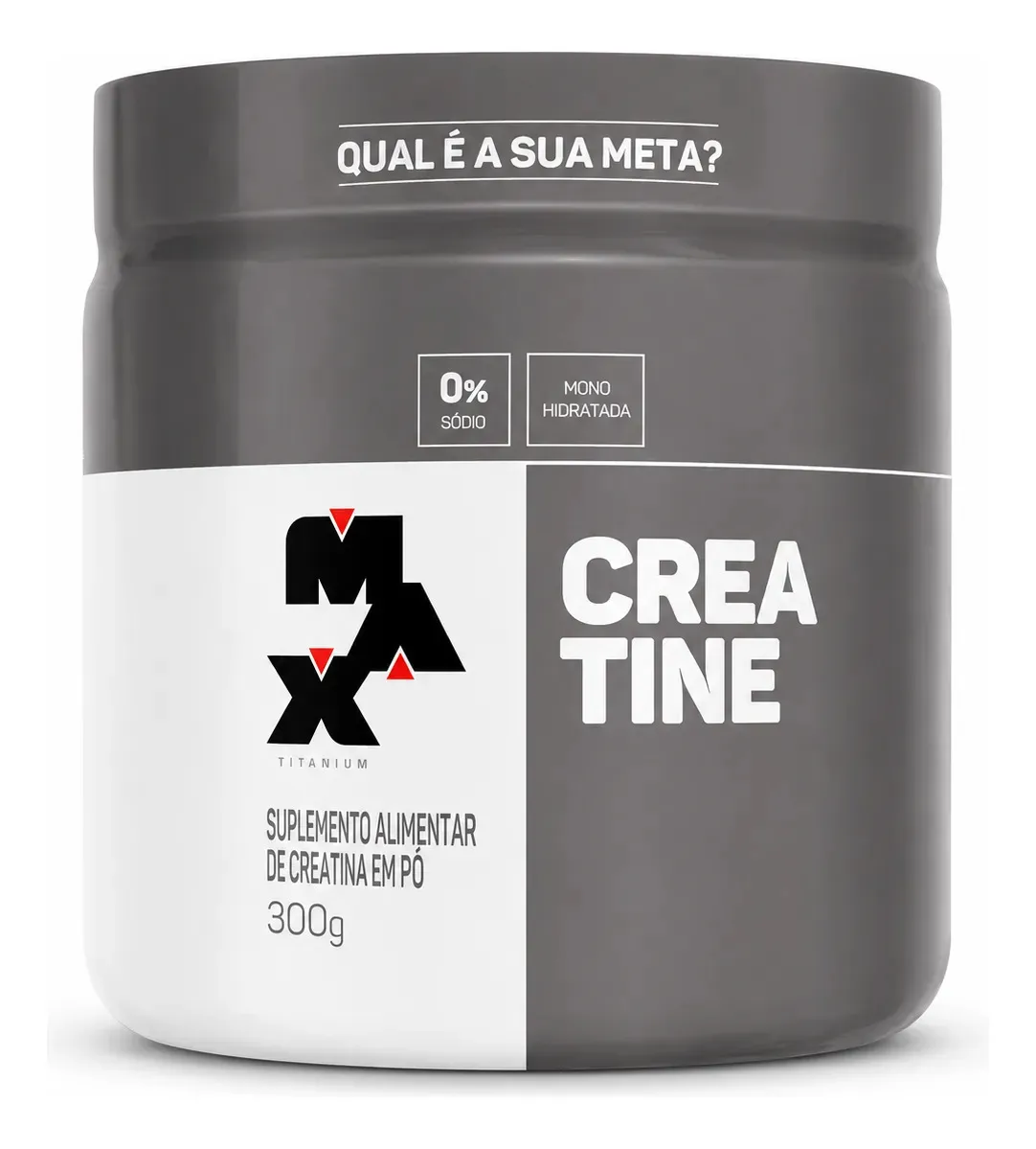 Creatina 300g Monohidratada Max Titanium